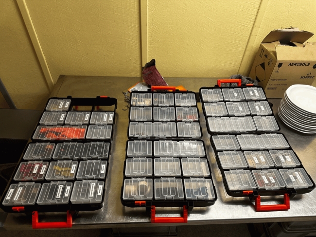 Koffer für Gegenstände 