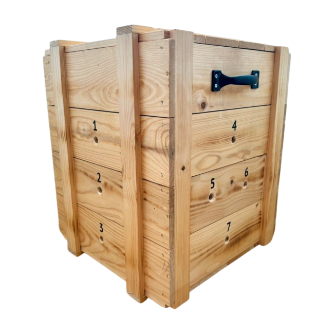 Box für Schatztruhengasse, "Die Hölzige" (Stufe 3)